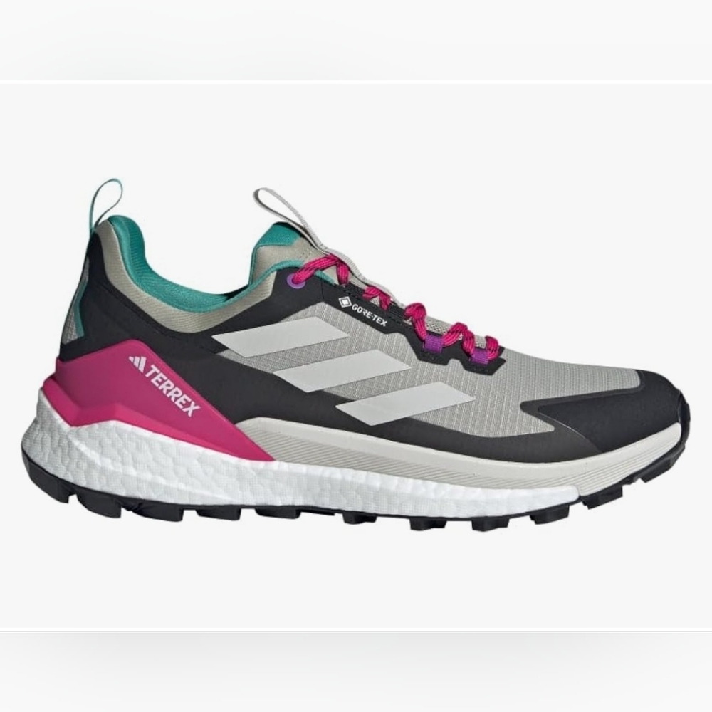 adidas Terrex Athletic Shoes - Gray, Pink, Black